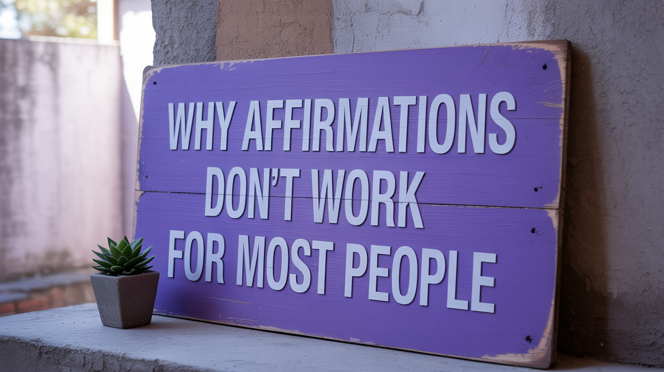 Why affirmations fail for most people