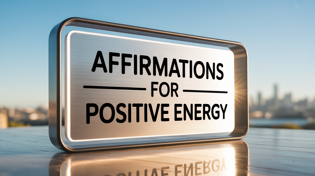 Person starting day with powerful morning affirmations for positive energy and daily success